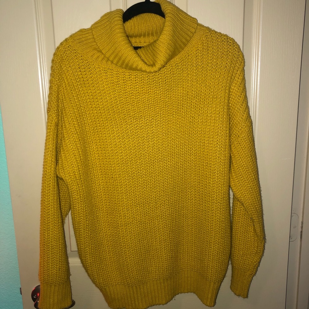 Cotton Candy LA Yellow Sweater